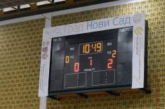 Serbian and Montenegrin military national teams secure victories at the start of 13th CISM Futsal Cup for Peace