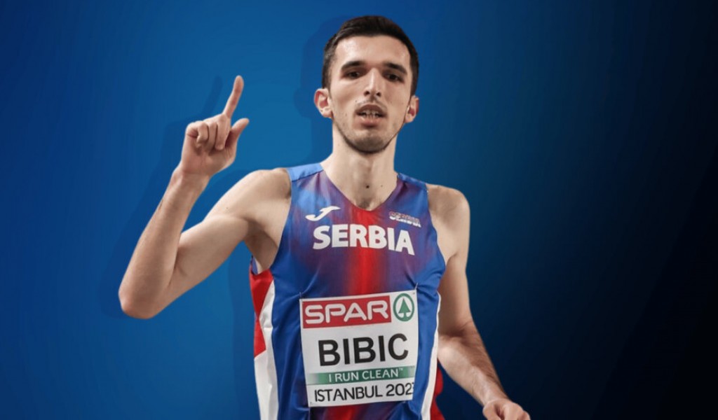  Елзан Бибић првак Балкана за сениоре на 3000 метара у дворани