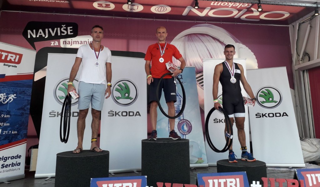 Members of MoD and SAF successful at Serbian Long Distance Triathlon Championship