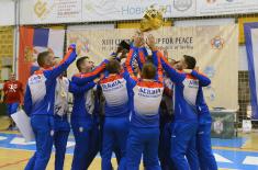 Serbian national military team wins 13th CISM Futsal Cup for Peace