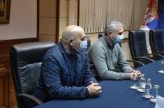 State Secretary Živković meets with Provincial Secretary for Sports and Youth Mr Basta