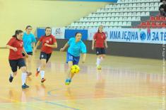 Ženska futsal ekipa Vojne akademije treća na Memorijalnom turniru Igrajmo za 16