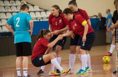 Ženska futsal ekipa Vojne akademije treća na Memorijalnom turniru Igrajmo za 16