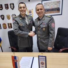 Примопредаја дужности шефа Делегације Републике Србије при CISM