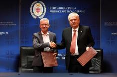 Потписан Споразум о сарадњи између Министарства одбране и Олимпијског комитета Србије 
