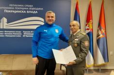 Sastanak povodom organizacije "13. CISM futsal kupa za mir"