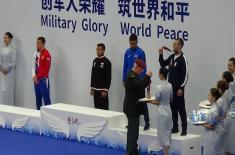 Prva medalja za Srbiju na svetskim vojnim igrama u Kini