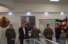 Poseta delegacije Šahovskog saveza Srbije Vojnoj akademiji
