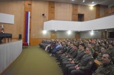 Poseta delegacije Šahovskog saveza Srbije Vojnoj akademiji