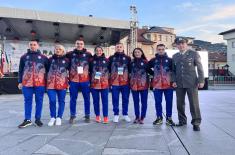 Три медаље за репрезентацију Министарства одбране и Војске Србије у Сарајеву