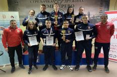 New medals and national record for members of Military Academy’s Shooting Club "Akademac"