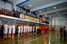  Prijateljska utakmica rukometne sekcije Vojne akademije i juniorske reprezentacije Beograda