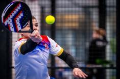 Припадници Војне академије на 2. CISM регионалном војном првенству у паделу