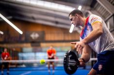 Припадници Војне академије на 2. CISM регионалном војном првенству у паделу