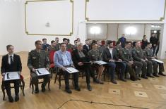 Ministar Vučević prisustvovao obeležavanju Dana vojnog sporta