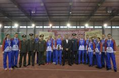 Ministar Vulin sa kadetima VA koji su osvojili medalje u Moskvi: Vojne škole omogućavaju vrhunske sportske rezultate