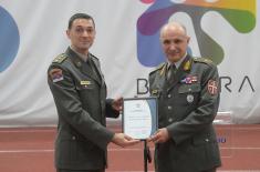 Ministar Gašić prisustvovao obeležavanju Dana vojnog sporta 