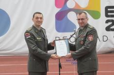 Ministar Gašić prisustvovao obeležavanju Dana vojnog sporta 