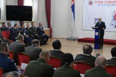 Ministar Vučević otvorio „Evropsku konferenciju CISM“