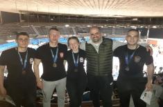 Medalje za kik boks ekipu Vojne akademije  