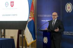 Министар Вучевић присуствовао обележавању Дана војног спорта