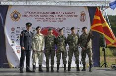 Одржано 3. CISM Балканско војно првенство у планинском трчању 