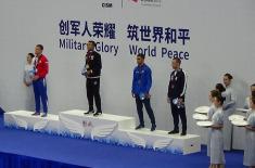Prva medalja za Srbiju na svetskim vojnim igrama u Kini