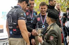 Pripadnici MO i VS na državnom prvenstvu Srbije u praktičnom streljaštvu