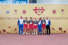 Uspeh učenika na 1. CISM preduniverzitetskom edukativnom kadetskom turniru u Tuli 